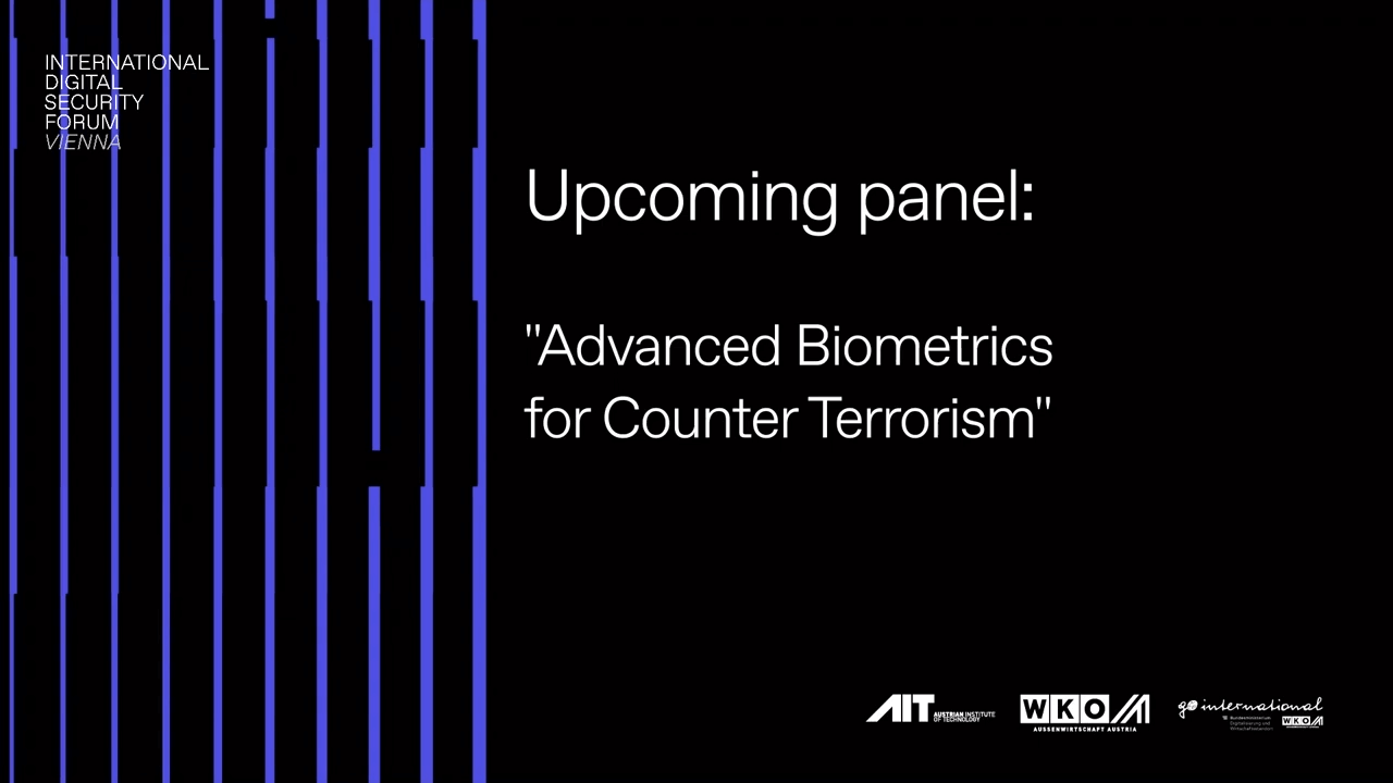 Placeholder Panel Advanced Biometrics for Counter Terrorism